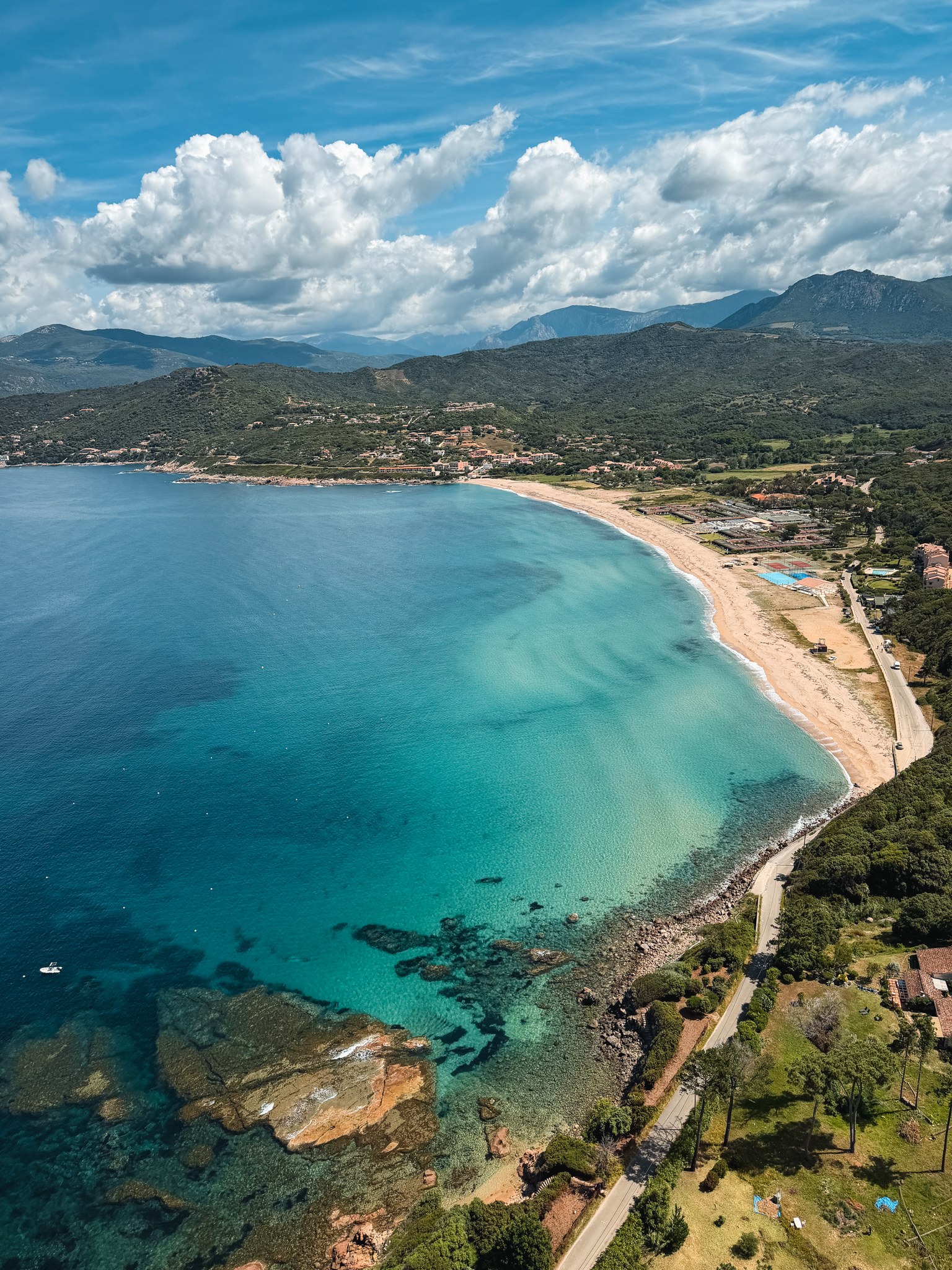 Turquoise beach in Sardinia