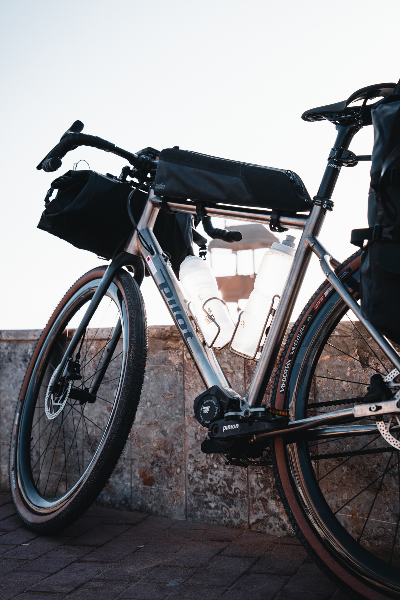 Pilot Cycles bikepacking setup detail