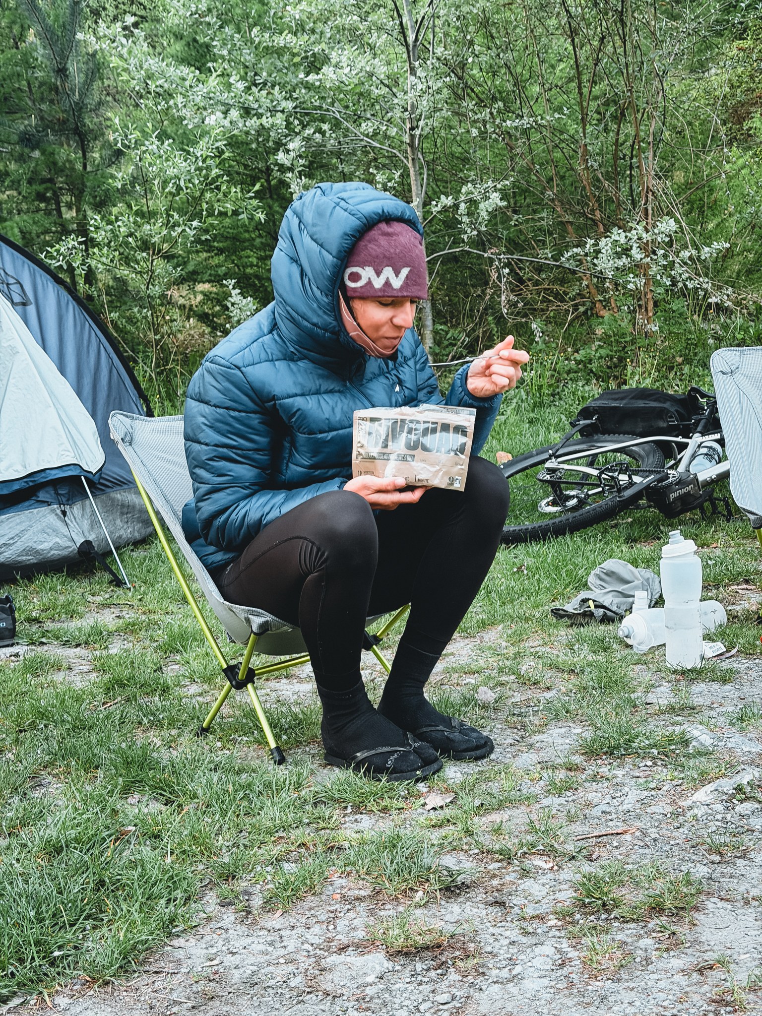 Camp life after long days